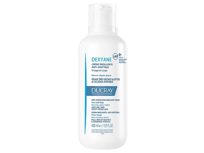 Ducray Dexyane, Anti-Kløe, Tør Hud, Hunstik, Pumpeflaske, Water (Aqua)Carthamus Tinctorius (Safflower) Seed Oil (Carthamus Tinctorius Seed..., 400 Ml