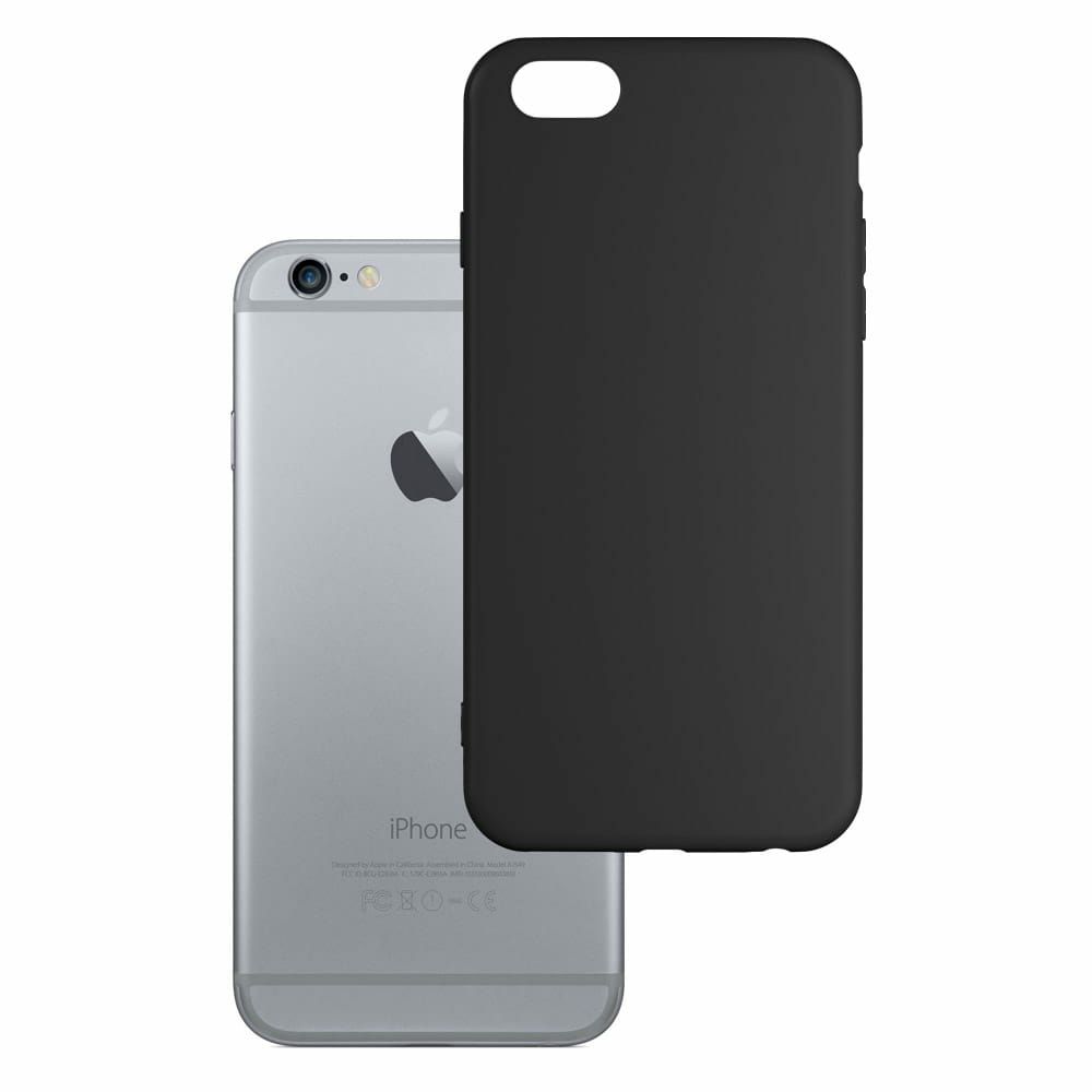 3Mk Matte Hülle Für Iphone 6 / 6S - Schwarz