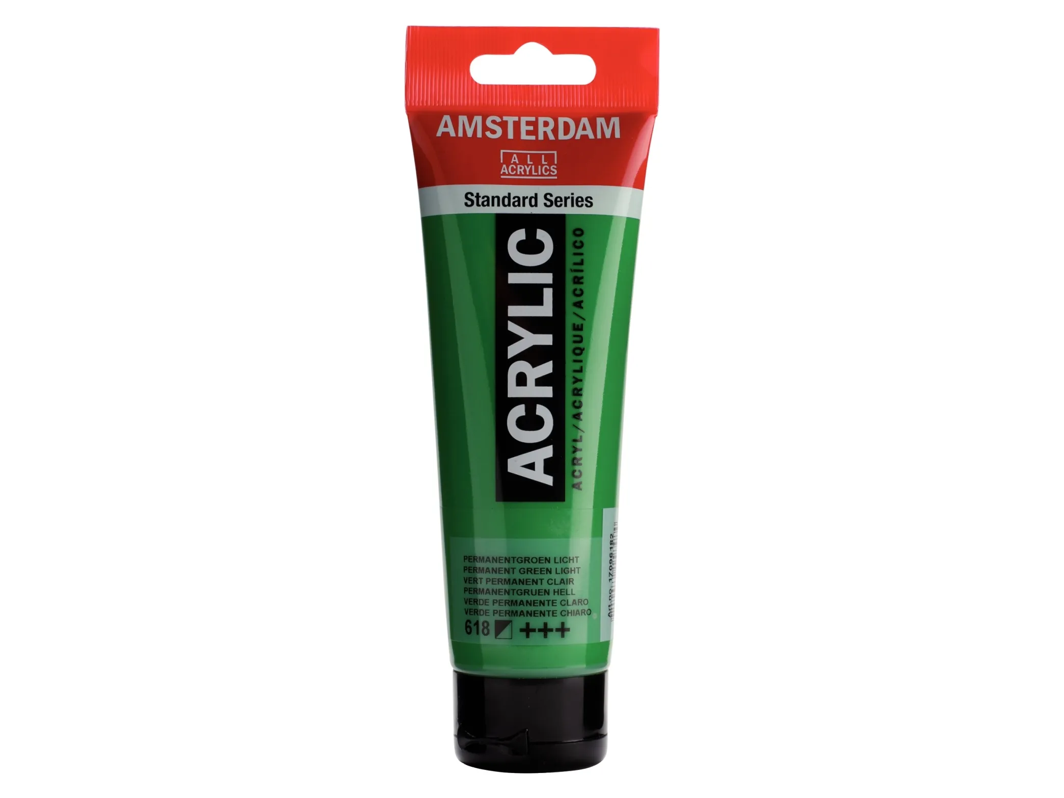 Amsterdam Standard Series Acrylic Tube Permanent Green Light 618 | Skola & Hobby - Konstmaterial - Akryl & Akvareller | GameStuff