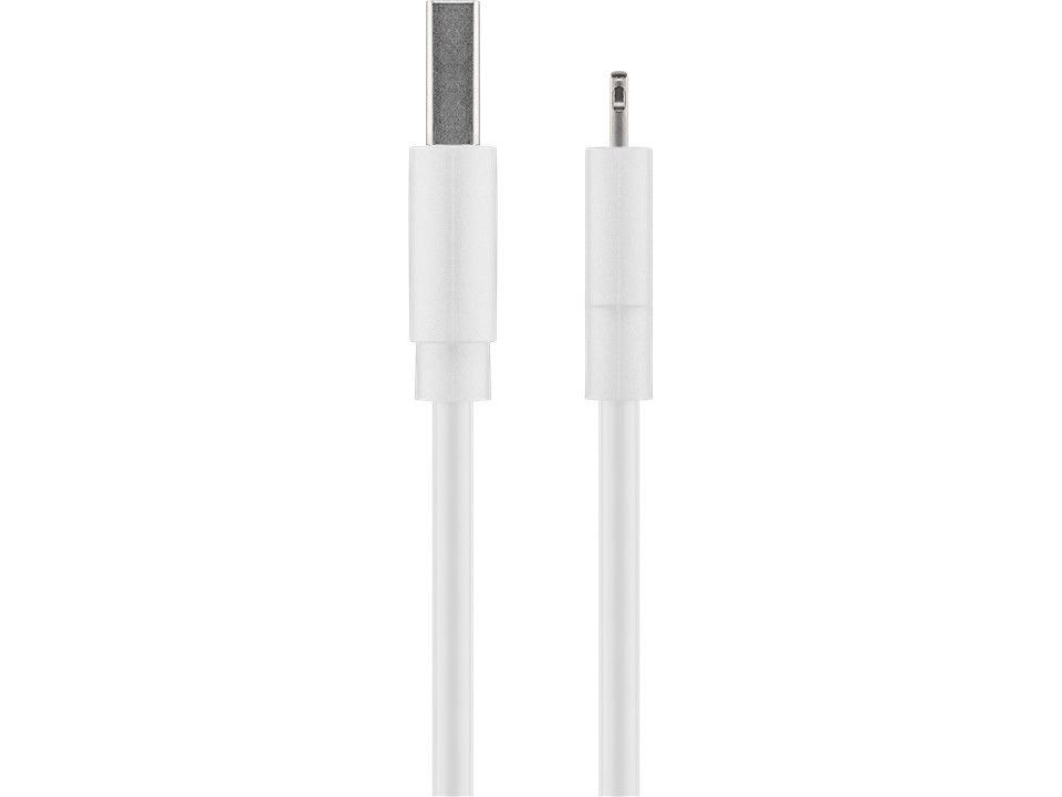 Goobay 72905, 0,5 M, Lightning, Usb A, Hanstik, Hanstik, Hvid