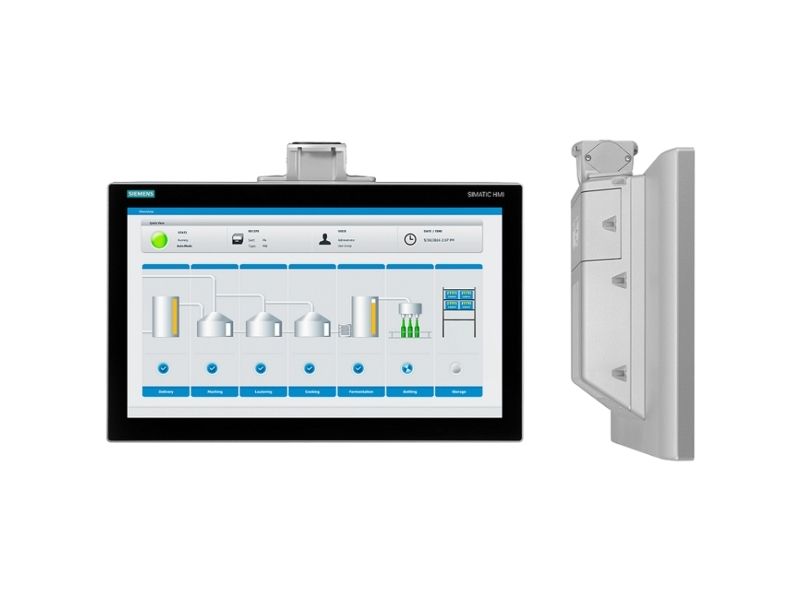 Siemens 6AV2124-0QC24-0AX0 6AV21240QC240AX0 SPS-Display, 39,6 cm (15.6), 768 x 1366 pixel, LCD, TFT, 396 mm, 225,5 mm