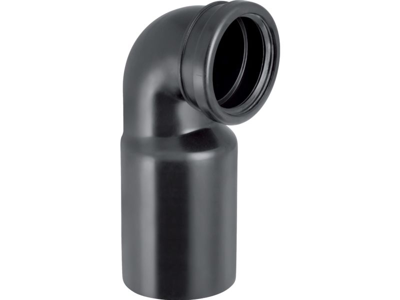 90 mm x 90° Vægklosetbøjning Geberit