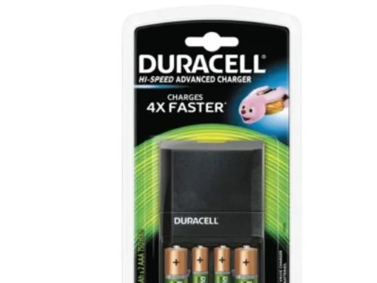 Duracell CEF27 - 0,75 h batteriladdare - (för 4xAA/AAA) 2 x AA-typ - NiMH - 1300 mAh - med 2 x AAA NiHM 750 mAh laddningsbara batterier | EL Artiklar - Batteri - Batteriladdare | GameStuff