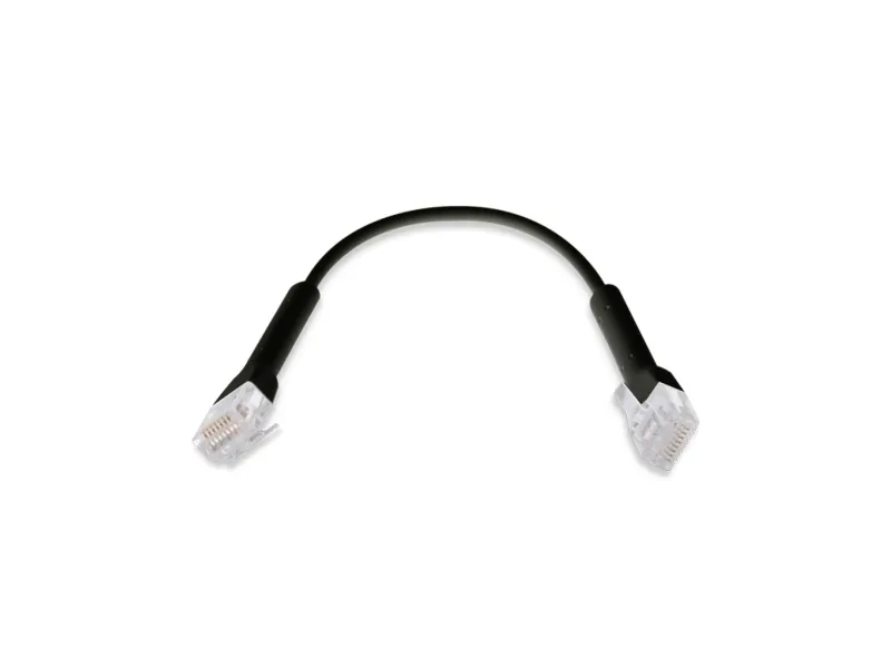 Ubiquiti UniFi - Patch-kabel - RJ-45 (hane) till RJ-45 (hane) - 10 cm - 3 mm - CAT 6 - startad - blå