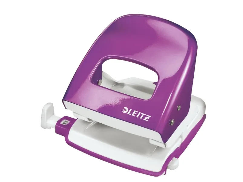Produktfoto för Leitz WOW NeXXt 5008 - Hålslag - 30 ark / 3 mm - metall - violettmetallic