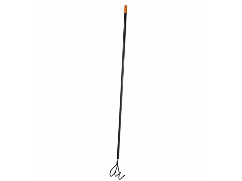 Fiskars 1016034, Handkultivator, Stahl, Schwarz