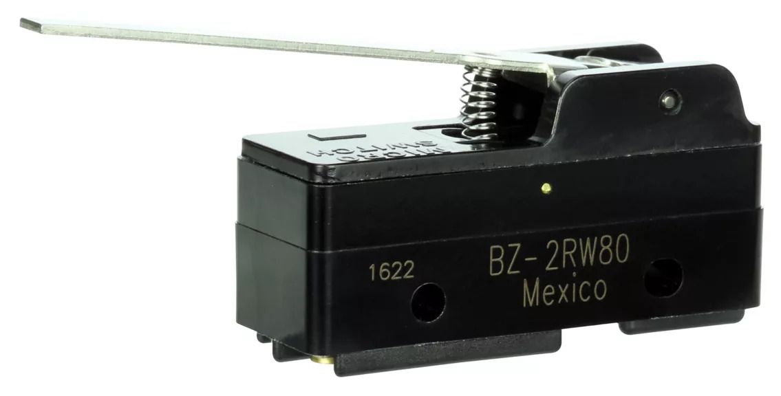 Honeywell Straight Lever Micro Switch, Screw Terminal, 15 A, Sp-Co