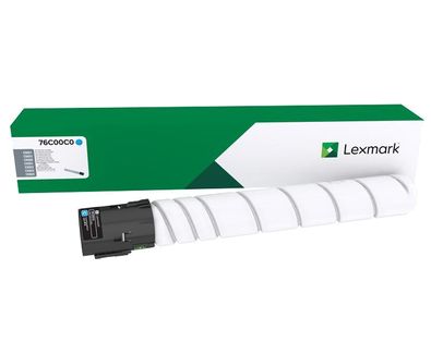 Lexmark - Cyan - Original - Tonerpatron - For Lexmark C9235, Cs921, Cs923, Cx920, Cx921, Cx922, Cx923, Cx924