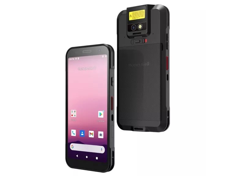 Honeywell CT32, Launcher/Browser/BasicTE, 2D, SR, USB-C, BT, WLAN, eSIM, 5G, NFC, Android, Kit (USB), GMS Mobiles Datenerfassungsgerät, 2D, Imager (Standard Range), Bildschirmdiagonale: 15,2 cm (6''), kapazitiv, Multi Touch, Auflösung: 1080x2160 Pixel, Kamera (13 MP), Front-Kamera (8 MP), Vibration, Helligkeit 450cd, Anschluß: USB-C, Bluetooth, Wi-Fi 6E, SIM, eSIM, 5G, NFC, Micro SD-Slot, Qualcomm Octa Core, 2,4 GHz, RAM: 8GB, Flash: 128 GB, Android (14), inkl.: Kabel (USB), Google Mobile Servic