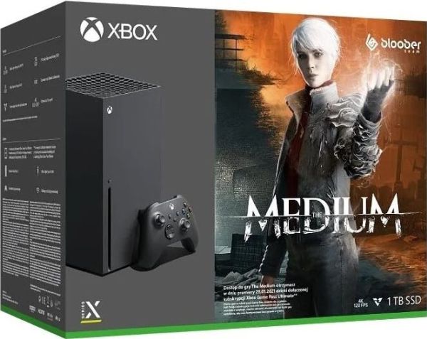 Microsoft Xbox Serie X - Spielekonsole - 8K - Hdr - 1 Tb Ssd
