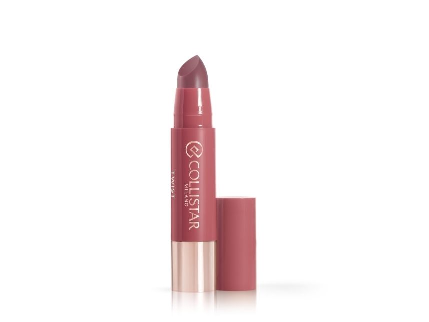 Collistar Twist Balmy Gloss, Rose, Legno Di Rosa, Färbung, Aufpolsterung, Weichmachend, Feuchtigkeitsspendend, Volumengebend,..., Creme, Glanz, Hyalu