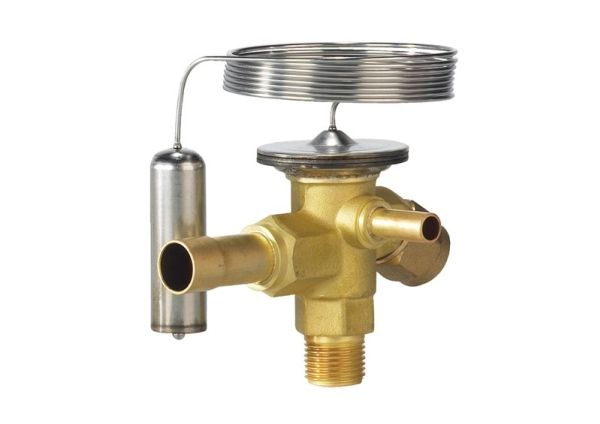 Danfoss TE2, R407C - Termostatisk ekspansionsventil, 3/8'', Flare, 1/2'', ODF