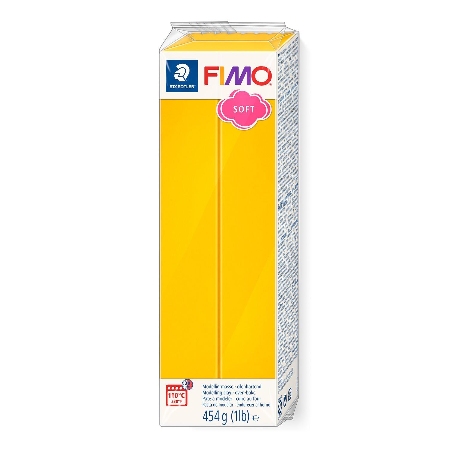 Fimo FIMO Mod.masse Fimo soft 454g sonnengelb - Image 5
