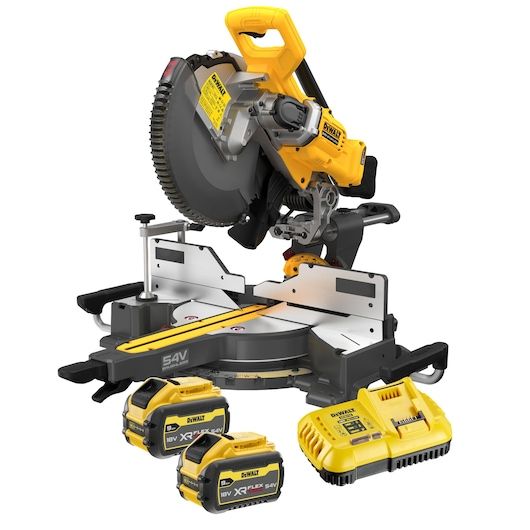 DEWALT DCS781X2-QW kap- och geringssåg 305 mm 2x54 V, 2x9,0 Ah