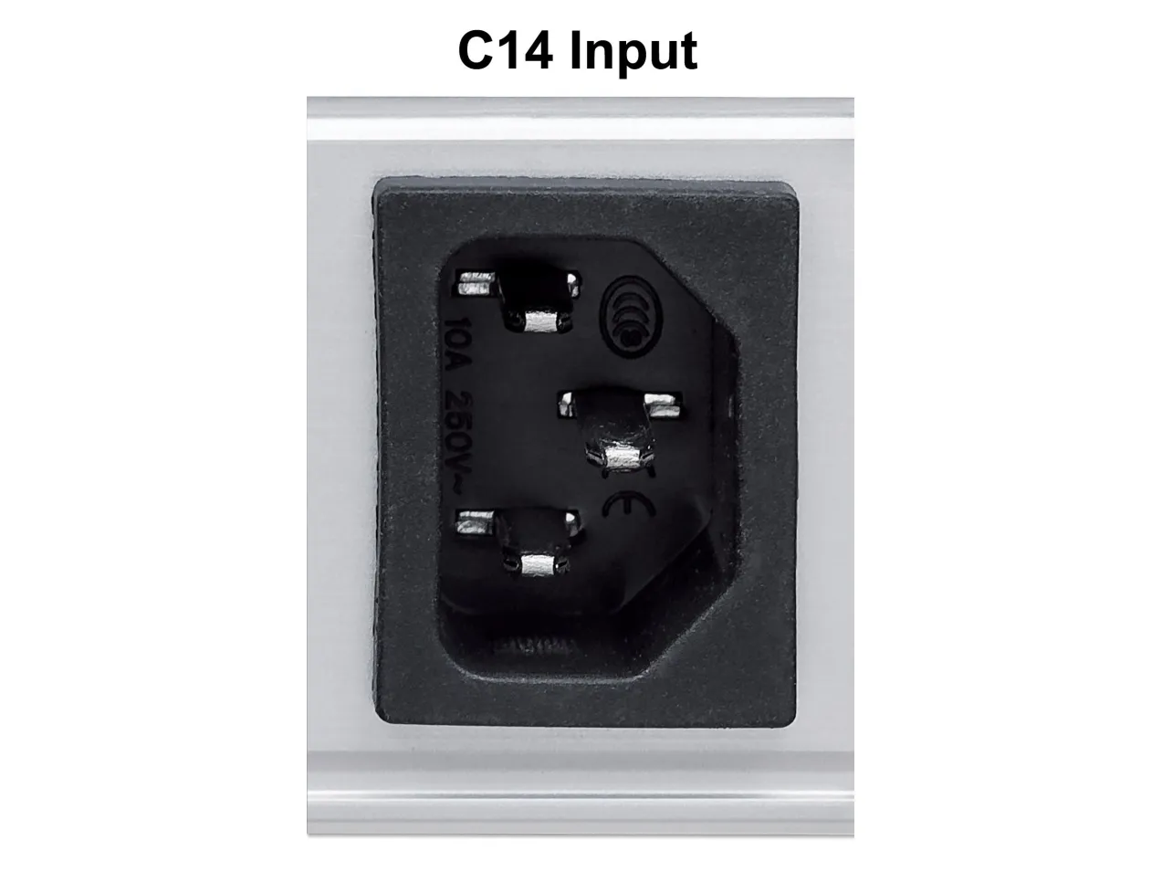 Intellinet 163620, 1U, Svart, Silver, 8 AC-utgångar, C13 coupler, 2 m, 110 - 250 V | Datorer & Surfplattor - UPS - UPS tillbehör | GameStuff