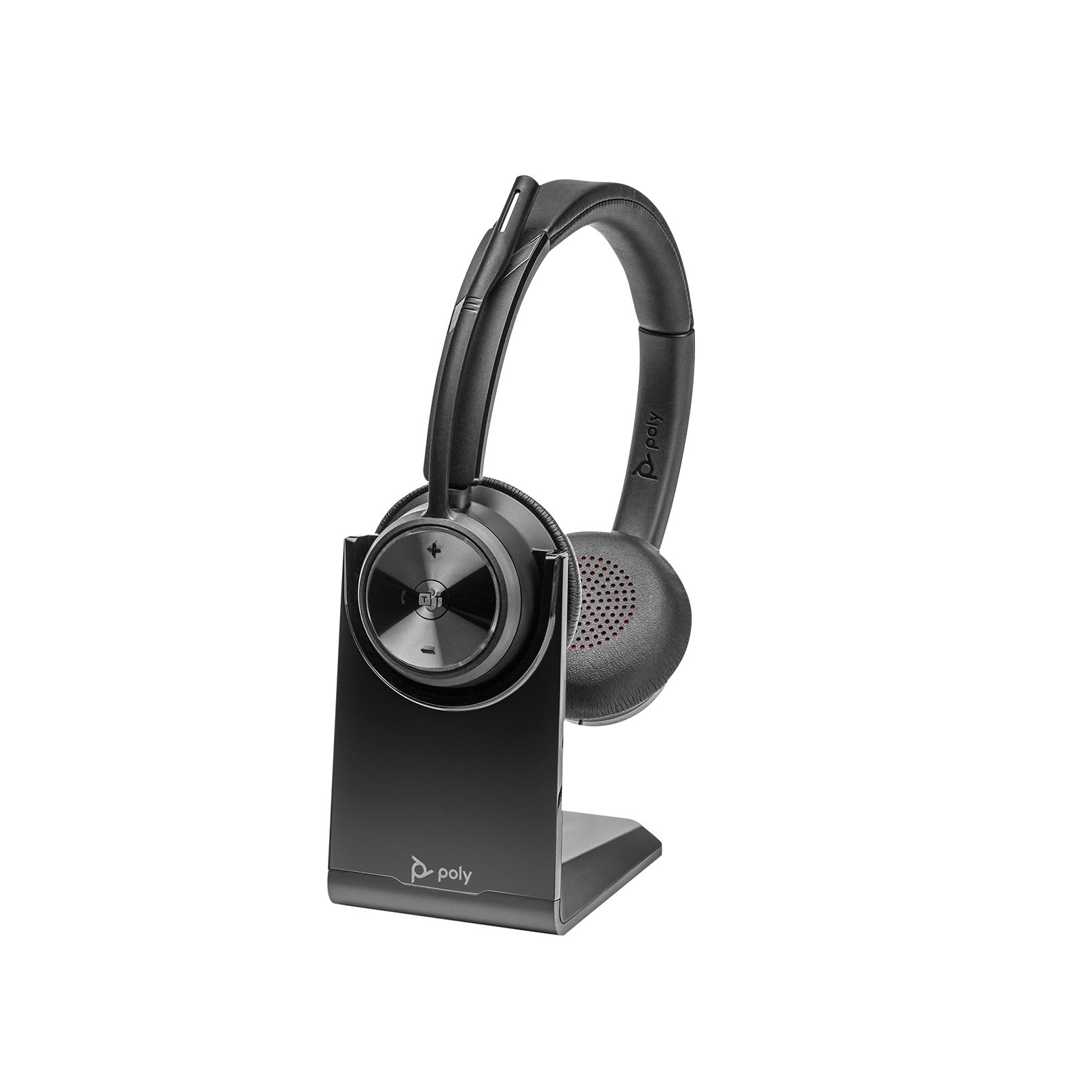 Hp Poly Savi 7320 Uc Stereo Microsoft Teams Certified Dect 1880-1900 Mhz Headset, Trådløs, Kontor/Callcenter, 20 - 20000 Hz, 160 G, Headset, Sort