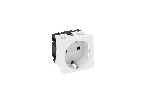 Obo Bettermann STD-D0 RW1, 2P, Hvid, 250 V, 16 A, 45 mm, 42 mm