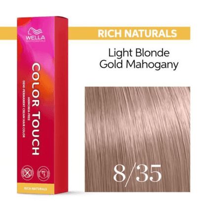Wella Light Blonde Gold-Mahogany Hair Colour