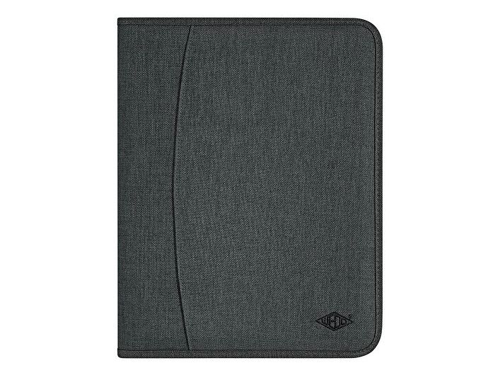 Wedo 58 352412, Polyester, Grå, A4, Lynlås, 280 mm, 47 mm