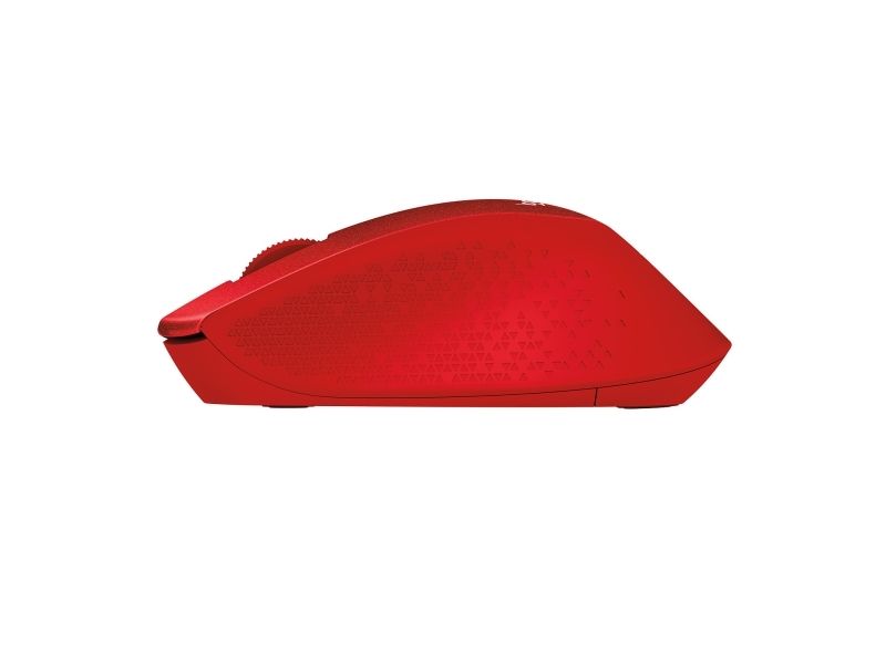 Logitech M330 Silent Plus Rot - 2.4Ghz - Emea