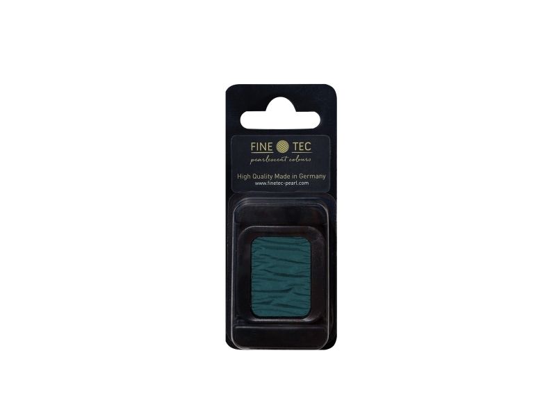 Finetec Pearlescent Watercolour Pan | Dark Teal