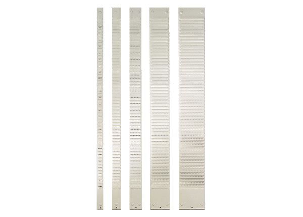 Nobo Kartenträger 32 Fächer Index 1, Grau, 32 Mm, 655 Mm, 130 G, 32 Mm, 10 Mm