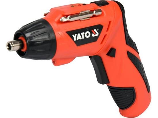 Yato YT-82760, Eldriven skruvdragare, Pistolhandtag, 1/4, Svart, Orange, IPX0, 230 RPM