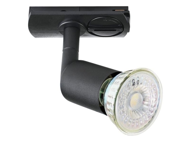 EGLO TB BASIC BUZZ spot i sort til skinnesystemet
