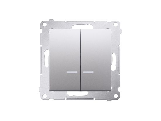 Kontakt-Simon DW5BL.01/43, Kunststoff, Silber, IP20, IP44, 250 V, 10 A, 75 mm - Bild 5