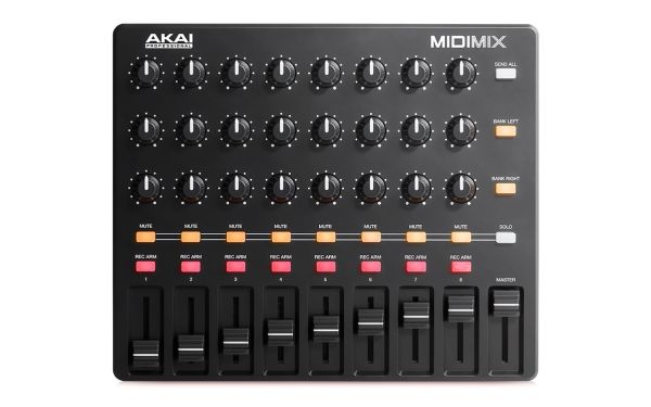 Midi-Controller Akai Midimix, Schwarz