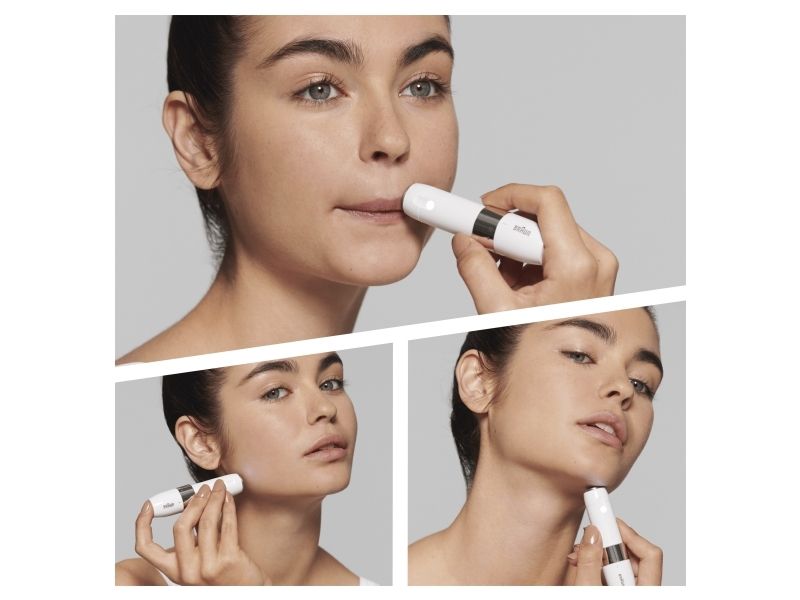 Braun Braun Face Mini Hair Remover Fs1000 White