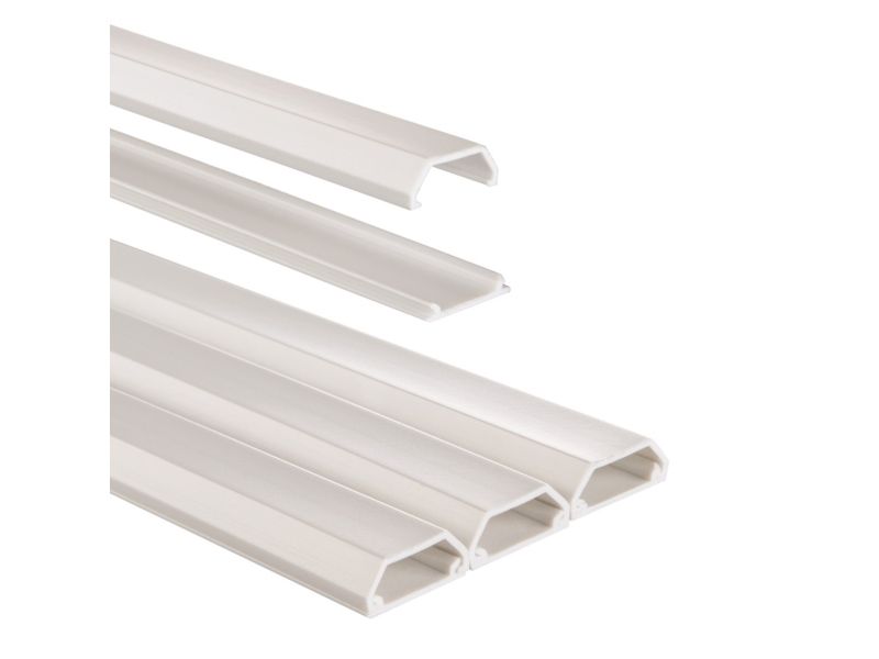 Hama 00020571, Tværkabelbakke, 100 M, Pvc, Hvid