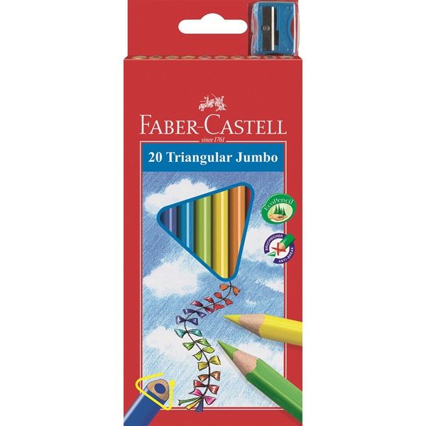 Faber-Castell Jumbo, 20 Stück(E)