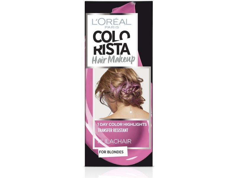 L'oreal Paris Colorista Hair Temporary Hair Color Lilac Blonde 30Ml