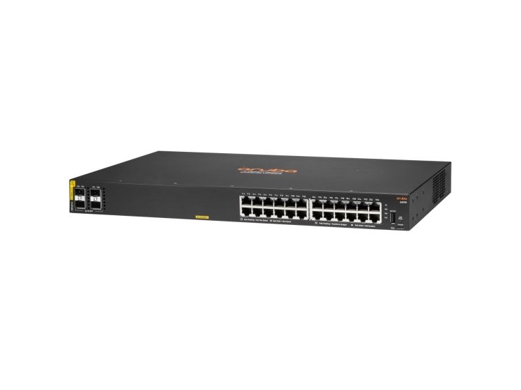 Hpe Aruba Networking 6000 24G Class4 Poe 4Sfp 370W Switch - Switch - Managed - 24 X 10/100/1000 (Poe+) + 4 X Gigabit Sfp - Seite-Zu-Seite-Luftstrom -