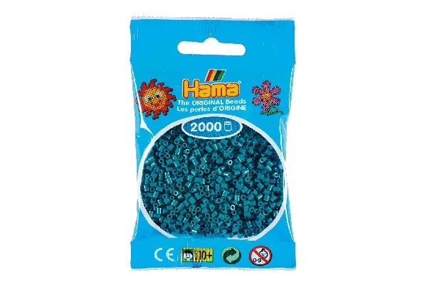 Hama minipärlor 2000 st. petrol | Leksaker - Kreativitet - Pärlor | GameStuff