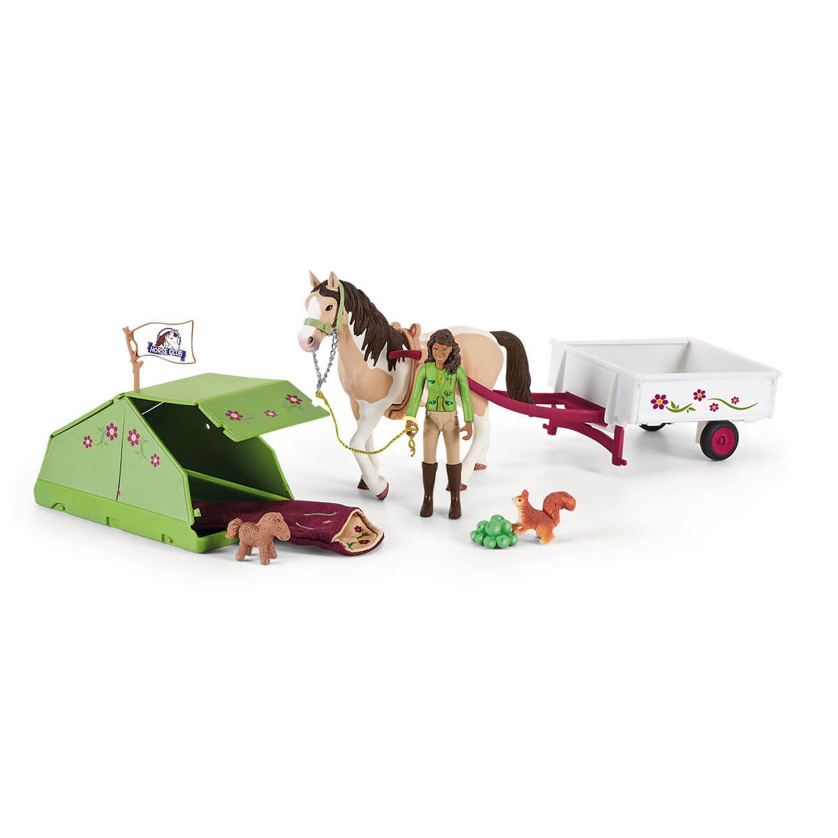 Bilde av Lekesett Schleich Sarahs campingeventyr