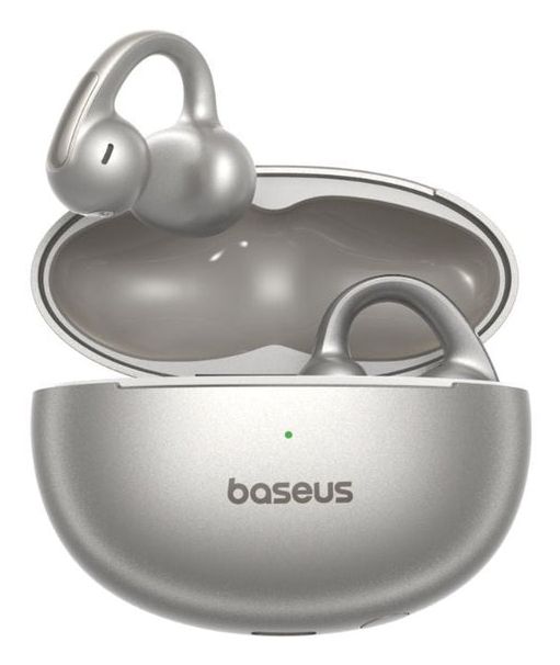 Baseus Bowie Mc1 Pro Open-Ear Tws, True Wireless Stereo (Tws), Opkald/Musik, 20 - 40000 Hz, 52 G, Headset, Titanium