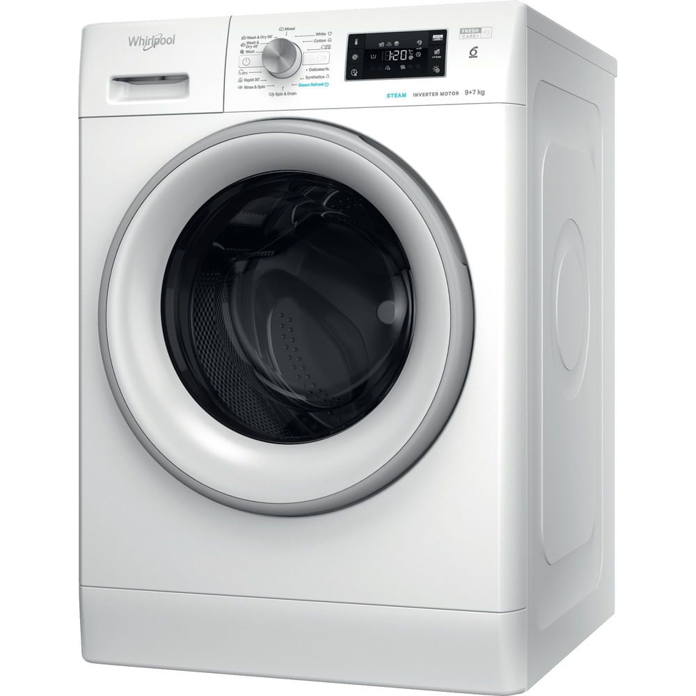 Whirlpool kombi tvätt/tork ffwdb 976258 sv ee