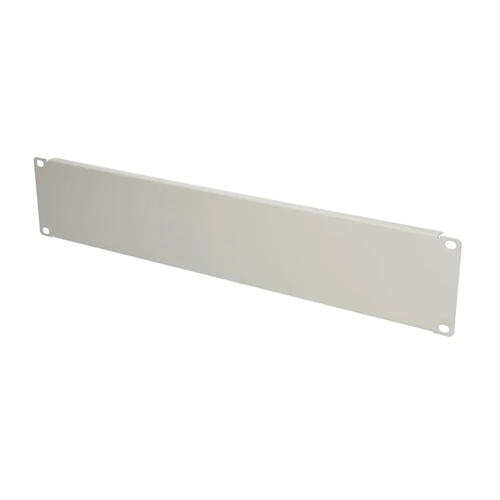 Extralink Front Blank Panel 2U 19" Gray, Gestell-Blindplatte, 2U, Grau