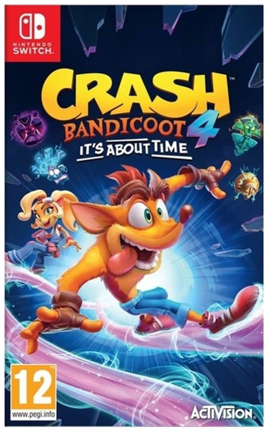 Blizzard Activision Crash Bandicoot 4: Its About Time | Spel - Spel - Nintendo Switch | GameStuff