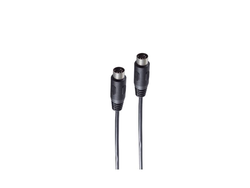 Shiverpeaks Bs10002, Din (5-Pin), Stecker, Din (5-Pin), Stecker, 1,5 M, Schwarz