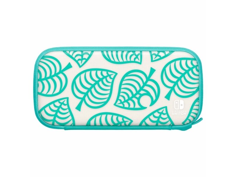 Nintendo 10004106, Sleeve Case, Nintendo, Green, White, Nintendo Switch Lite, Dust Resistant, Scratch Resistant, Zipper