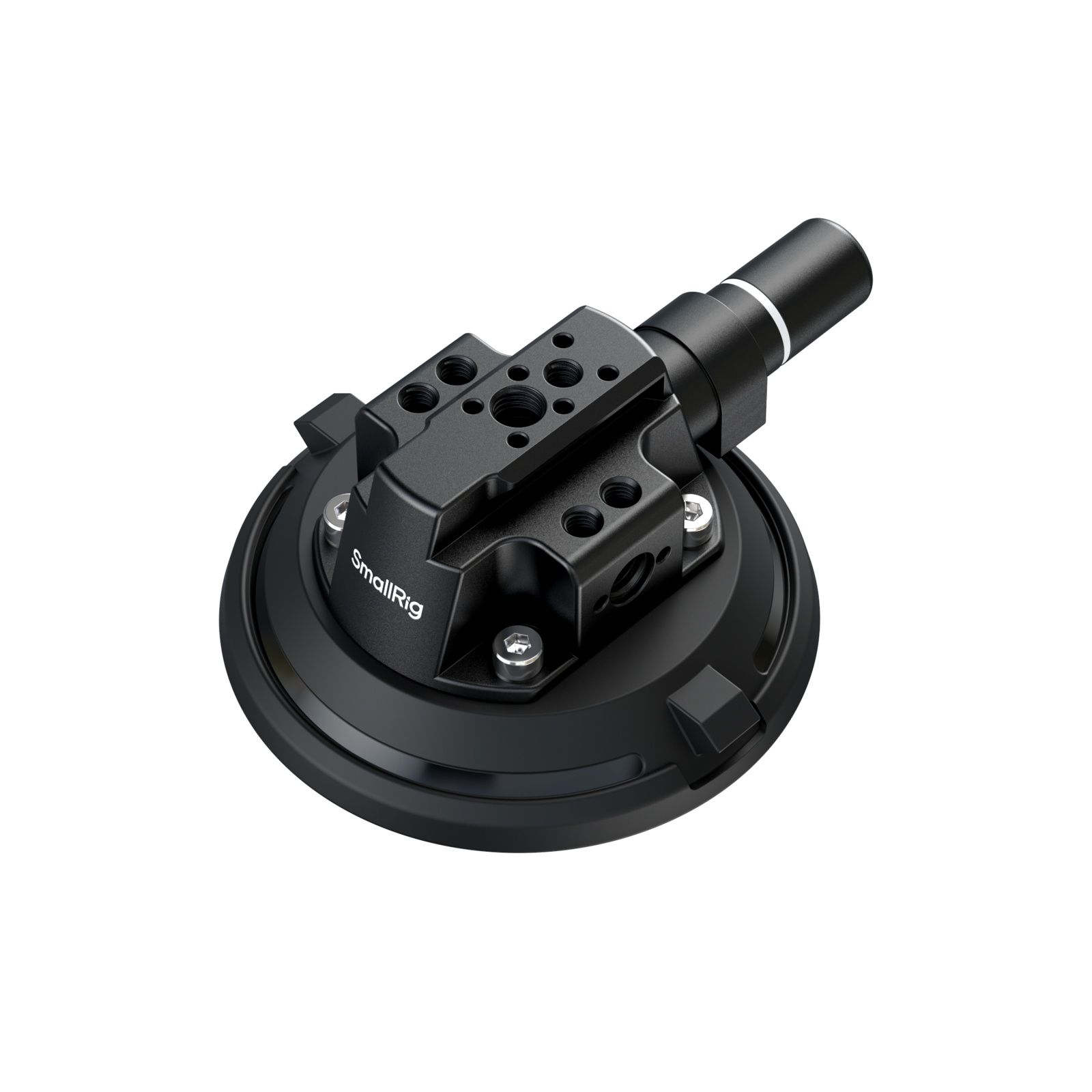 SmallRig 4122C, Beslag til sugekop, Sort, Acrylonitrilbutadienstyren, Aluminium, Nitril-butadiengummi (NBR), Rustfrit stål, 50 kg, 1/4-20, 3/8-16, 139,6 mm
