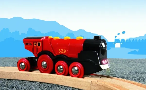 BRIO 33592 Mighty Red Action Locomotive | Leksaker - Bilar och andra fordon | GameStuff