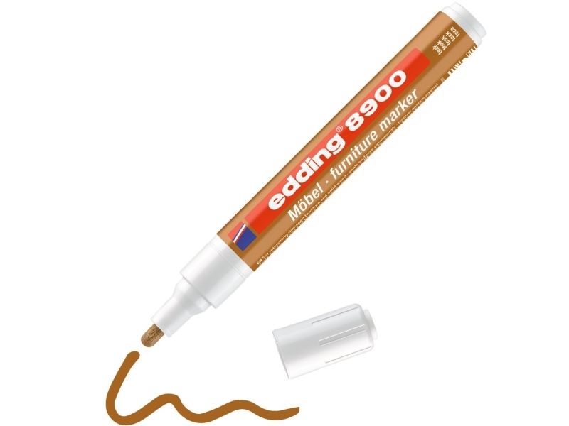 Edding 8900, Brun, Rund spids, Plast, Wood/laminate, 1,5 mm, 2 mm