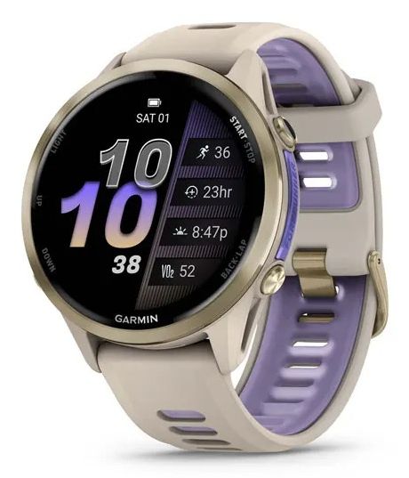 Garmin Forerunner 970 Light gold titanium Laufuhr - Image 3