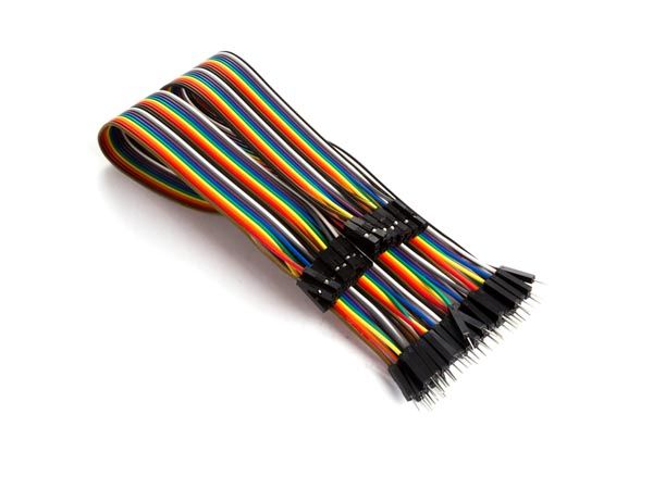 Whadda WPA428, Flerfarvet, Kobber, PVC, Hanstik/Hunstik, 22/26, 15 cm