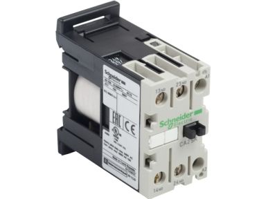 Schneider Electric TeSys SK control relay, Sort, Hvid, 230 V, 50 - 60 Hz, 27 x 55,5 x 56 mm, 132 g, -20 - 50 °C
