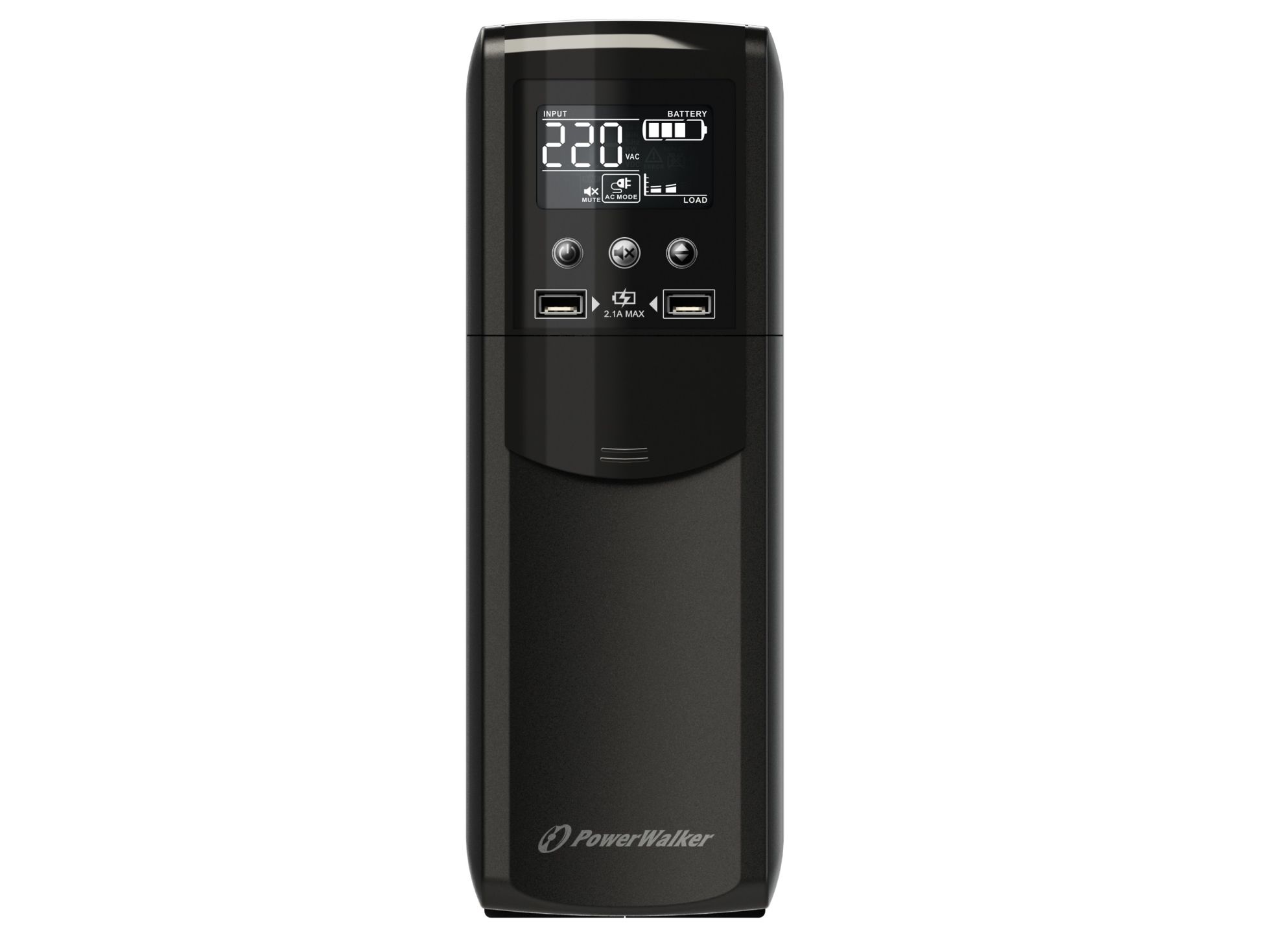 Powerwalker Vi 1000 Csw - Usv - Ac 170 - 280 V - 600 Watt - 1000 Va - 10 At - Usb - Ausgangsanschlüsse: 4